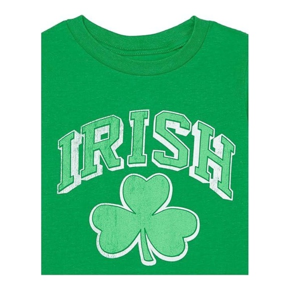 The Children's Place Toddler Green Irish Graphic Tees, Size: 2T - Picture 2 of 4
